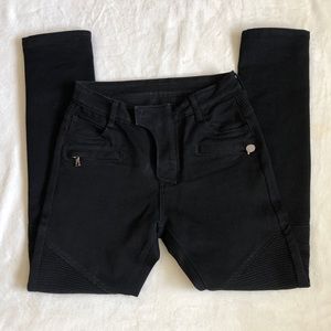 Balmain Paris Biker Denim “Black”